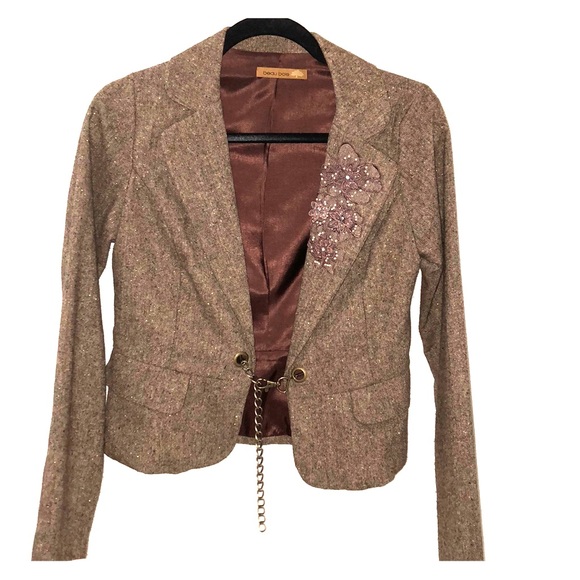 Beau bois blazer - Picture 1 of 6